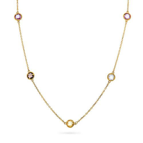 Pan Jewelry - Smykke i gull med fargede zirkonia