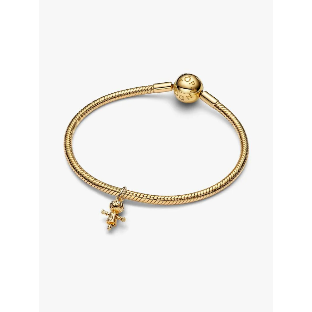 Pandora – Gresskar Fugleskremsel Hengende Charm Pandora – Gresskar Fugleskremsel Hengende Charm - Bilde 5