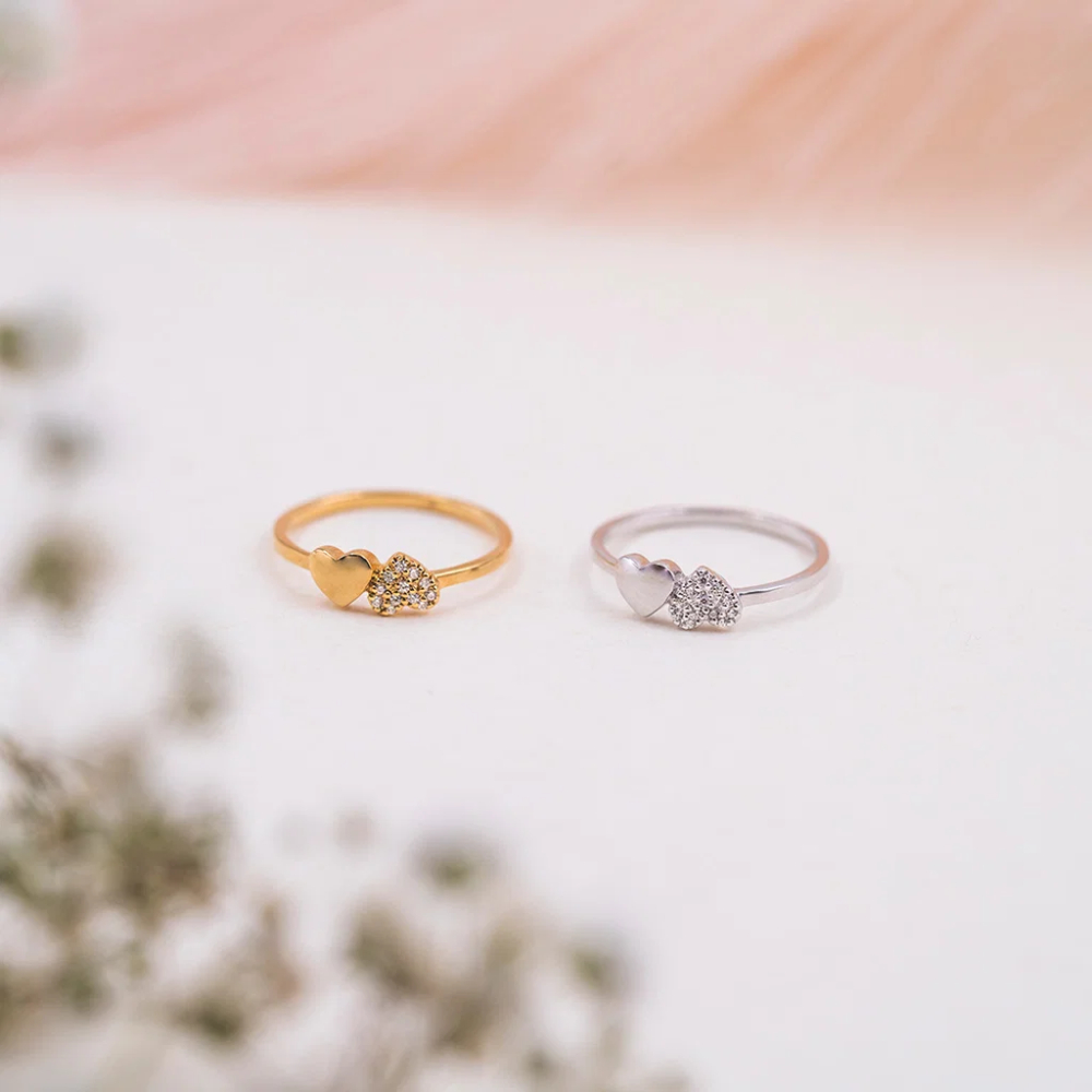 Pan Jewelry Classic - Twinkle hjerte ring med zirkonia Pan Jewelry Classic - Twinkle hjerte ring med zirkonia - Bilde 3