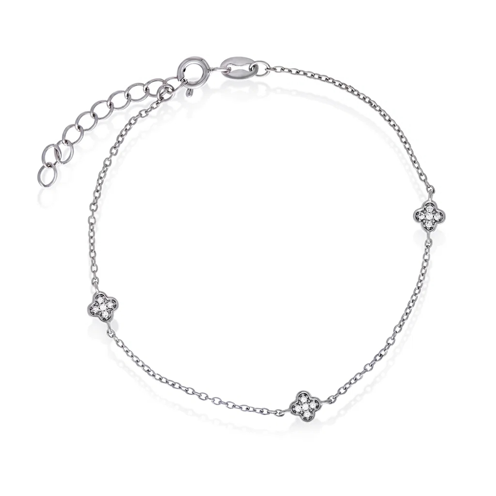 Pan Jewelry Trend - Kløver armbånd i sølv Pan Jewelry Trend - Kløver armbånd i sølv