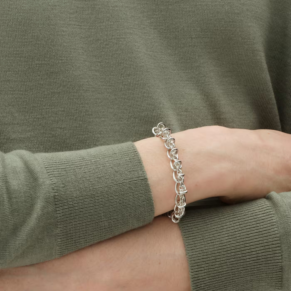 Georg Jensen - Weft enkelt armbånd i sølv Georg Jensen - Weft enkelt armbånd i sølv - Bilde 3