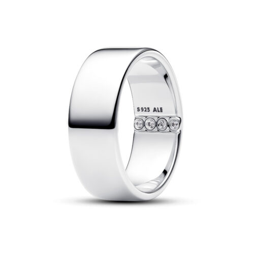 Pandora - Inngraverbar Bred Båndring
