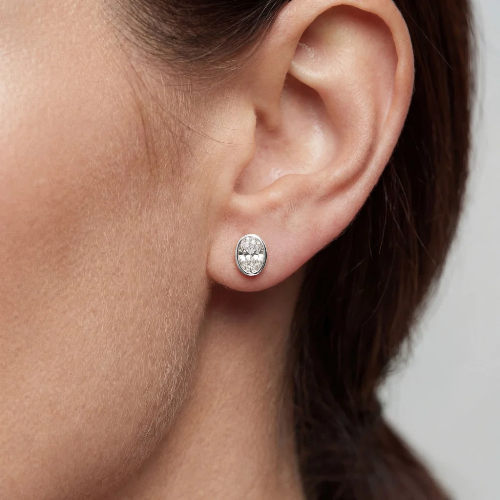 Sif Jakobs - Sardinien Wave Earrings - Ørepynt i sølv med zirkonia Sif Jakobs - Sardinien Wave Earrings - Ørepynt i sølv med zirkonia - Bilde 4