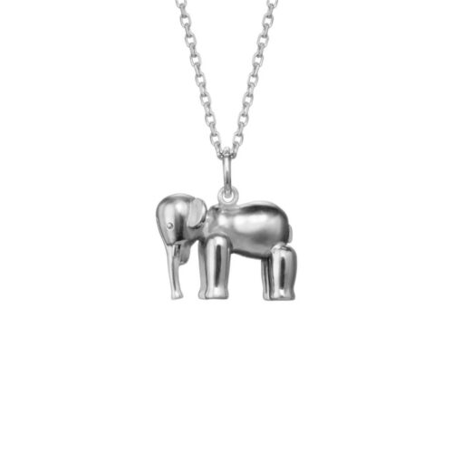 Kay Bojesen - Elefant i sølv anheng (uten kjede)