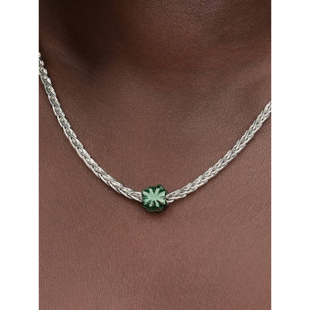 Pandora – Grønn Kløver Mini Charm - Bilde 2