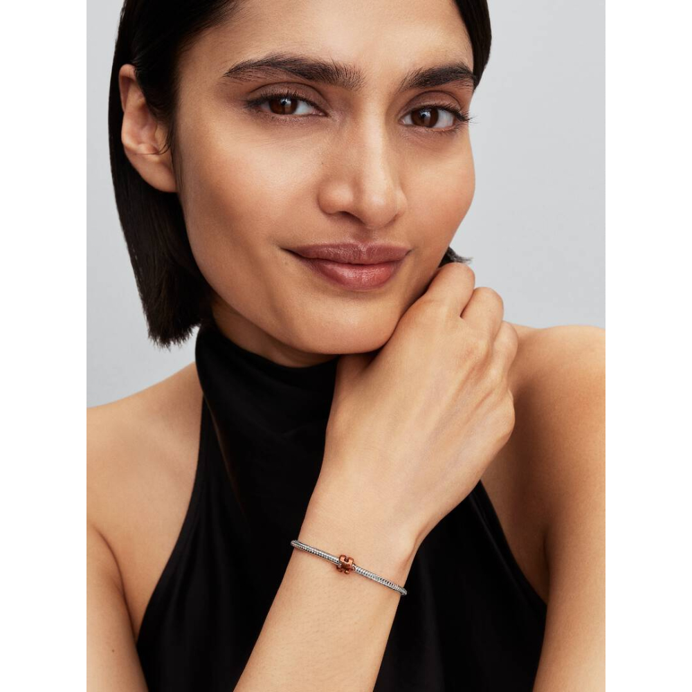 Pandora – Oransje Puslespillbit Mini Charm Pandora – Oransje Puslespillbit Mini Charm - Bilde 3
