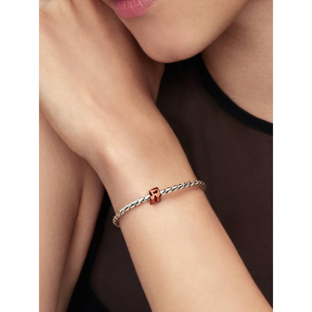 Pandora – Oransje Note Mini Charm - Bilde 5
