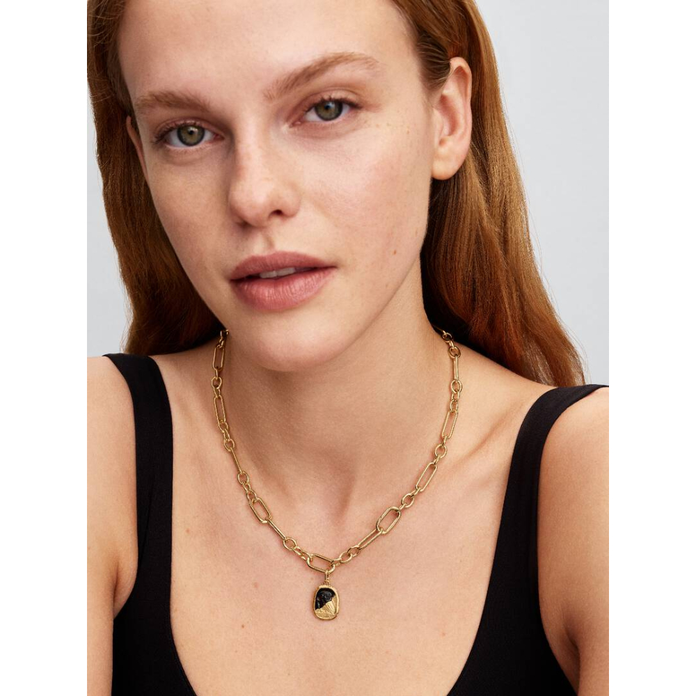 Pandora – Ugle Medaljon Charm med 14k forgylling - Bilde 2