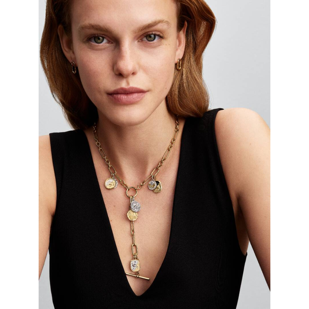 Pandora – Ugle Medaljon Charm med 14k forgylling - Bilde 4