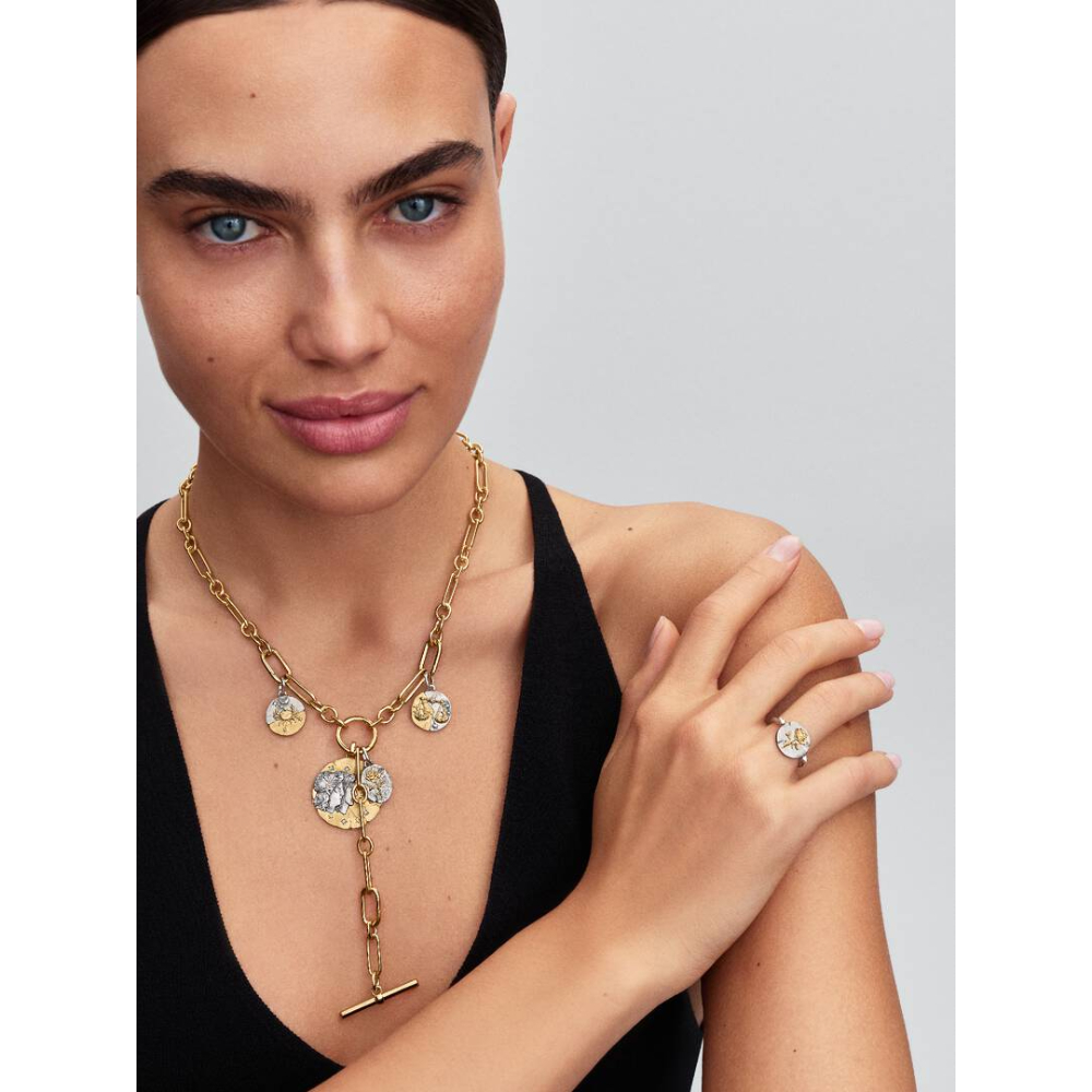 Pandora – Ledd Y-halskjede med 14k forgylling Pandora – Ledd Y-halskjede med 14k forgylling - Bilde 3