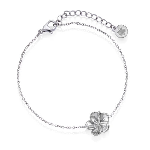 Frida Leonore by Gulldia - Hibiscus Armbånd i stål