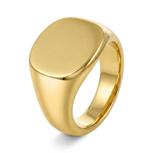 Frida Leonore by Gulldia - Rise Ring i forgylt stål