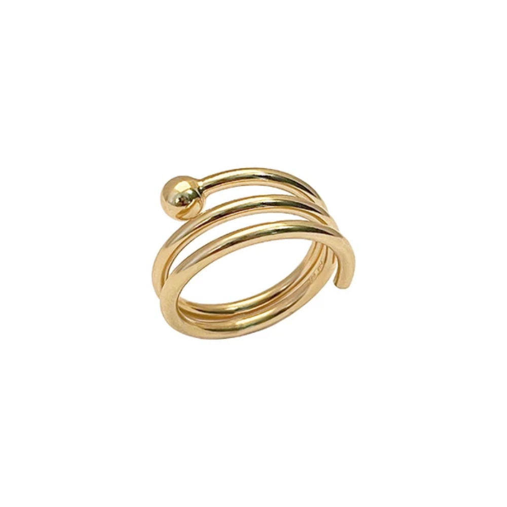 Heiring - Loop ring med kule Heiring - Loop ring med kule