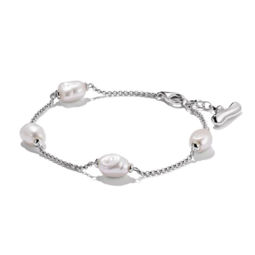 Thomas Sabo - Natural Beauty armbånd i sølv med ferskvannsperler