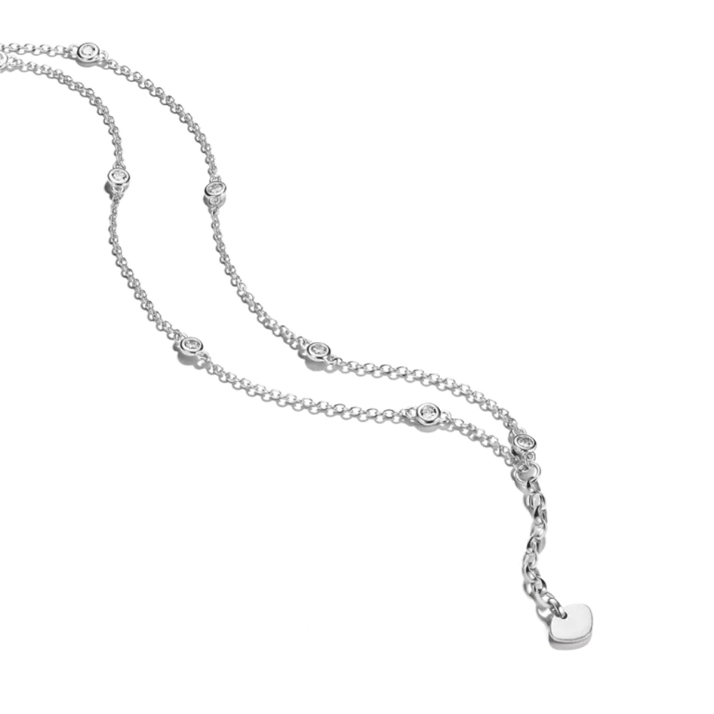 Thomas Sabo - Armbånd i sølv med zirkonia, dobbelt Thomas Sabo - Armbånd i sølv med zirkonia, dobbelt - Bilde 2