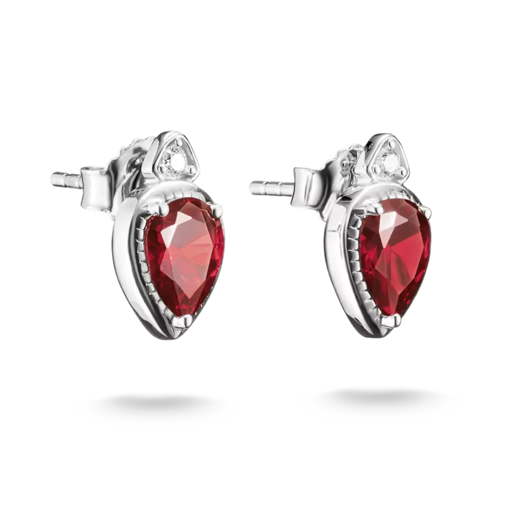 Thomas Sabo - Ørepynt i sølv med rød zirkonia Thomas Sabo - Ørepynt i sølv med rød zirkonia