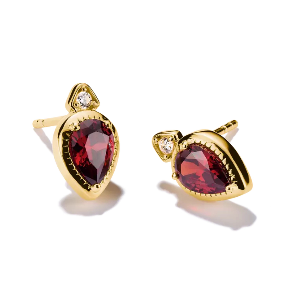 Thomas Sabo - Ørepynt i 18k gullbelagt sølv med rød zirkonia Thomas Sabo - Ørepynt i 18k gullbelagt sølv med rød zirkonia - Bilde 2