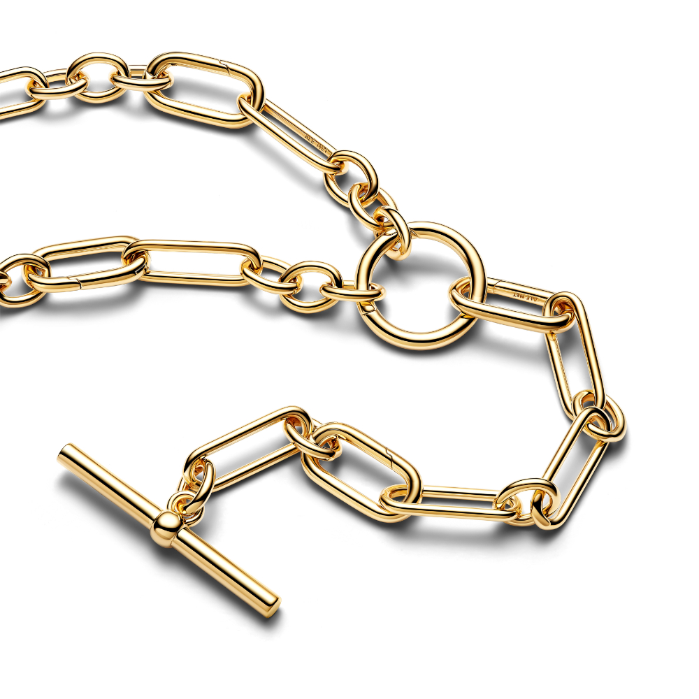 Pandora – Ledd Y-halskjede med 14k forgylling Pandora – Ledd Y-halskjede med 14k forgylling - Bilde 2