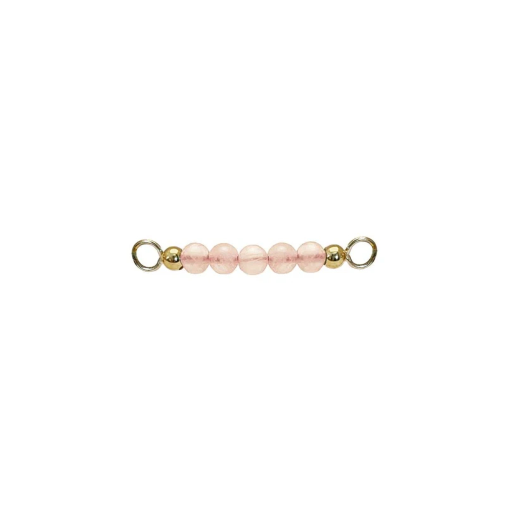 Heiring - Topp til armring og kjede, Rose Quarts Heiring - Topp til armring og kjede, Rose Quarts