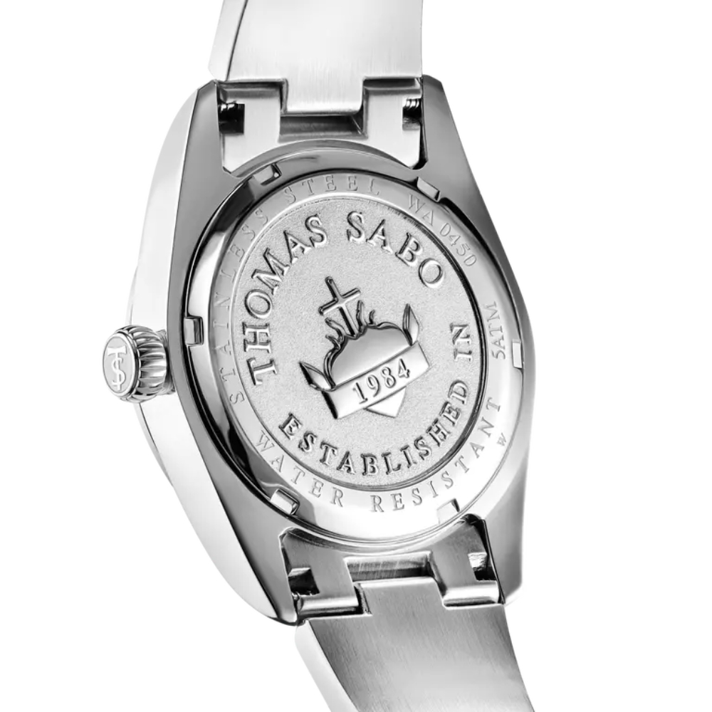 Thomas Sabo - Dameklokke i sølv med turkis urskive, 36 mm Thomas Sabo - Dameklokke i sølv med turkis urskive, 36 mm - Bilde 3