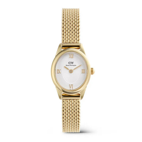 Daniel Wellington - Ophelia dameklokke i gullfarget stål, 22 mm