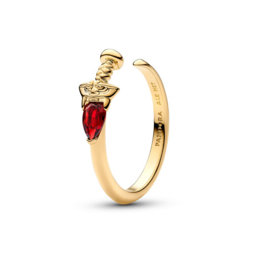 Pandora - Disney Mulans sverd ring i 14 k forgylling
