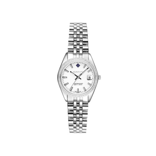 GANT - Sussex Mini Bijou dameklokke i stål med hvir urskive, 28 mm