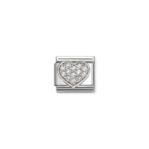 Nomination – Composable™ Cassic SYMBOLS steel, Cz and 925 sterling silver RICH