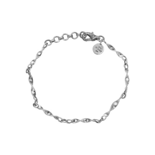 By Birdie - Lotus Twist armbånd i sølv