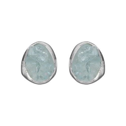 By Birdie - Siv Raw Aqua 925 Silver