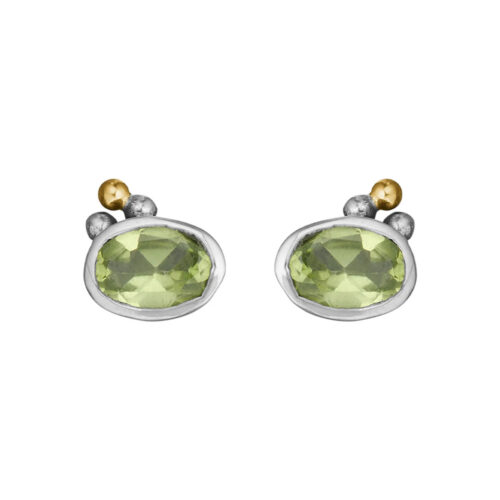 By Birdie - Grace ørepynt med peridot