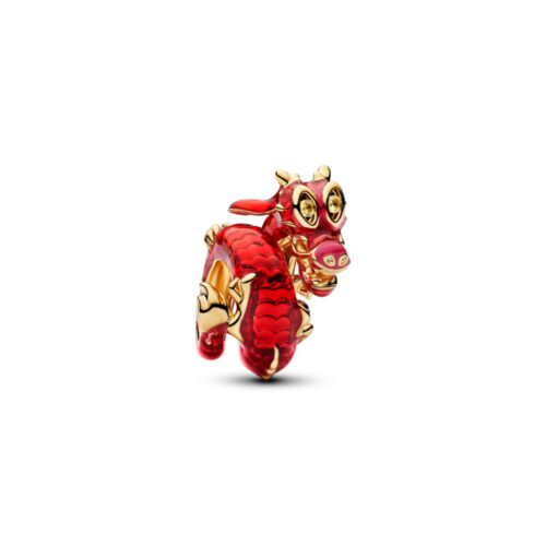 Pandora - Disney Mushu fra Mulan charm i 14k forgylling