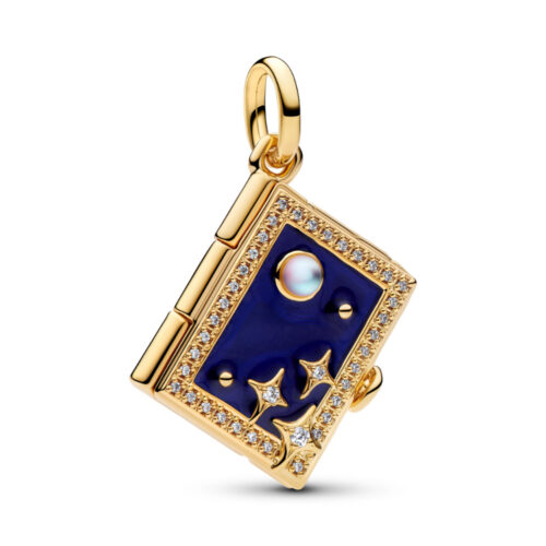 Pandora - Magisk bok charm i 14k forgylling