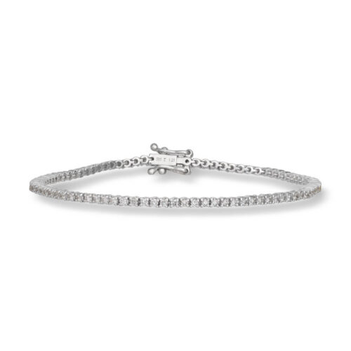 Diamonds by Frisenberg - Tennisarmbånd/tennisarmlenke i hvitt gull med diamanter på 1,25 carat TW/VS