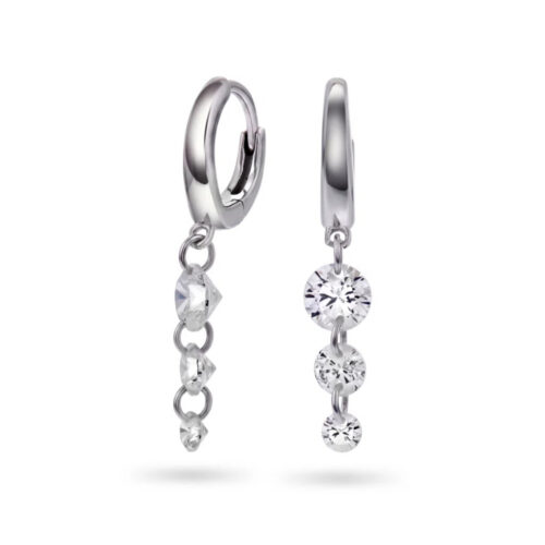 Pan Jewelry Glam - Glitz ørepynt i 925 sølv med zirkonia