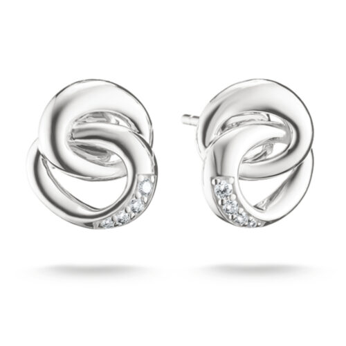 Thomas Sabo - Øtepynt i sølv, together med zirkonia