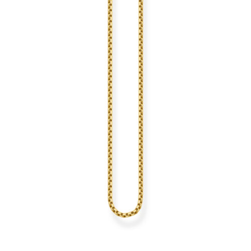 Thomas Sabo – Veneziansk kjede i forgylt sølv, kommer i lengder fra 38-70 cm
