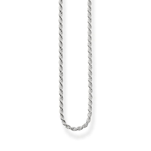Thomas Sabo – Cord Chain – Kjede i sølv, kommer i lengder fra 70-90 cm