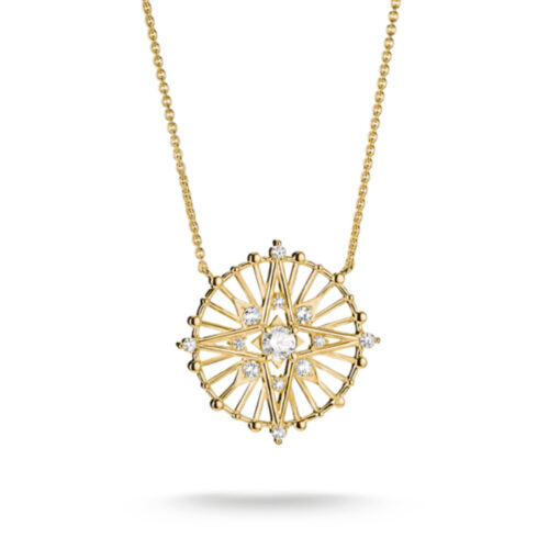 Thomas Sabo - Smykke, 18 k forgylt med zirkonia