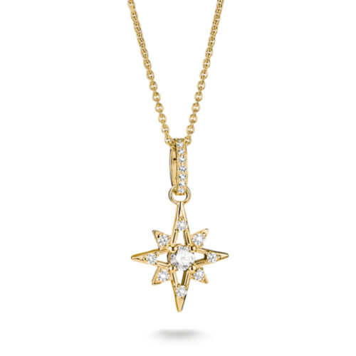 Thomas Sabo - Smykke, 18k forgylt med zirkonia