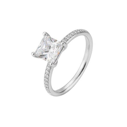 Saint Maurice - Carree diamantring i hvitt gull 1,599 ct