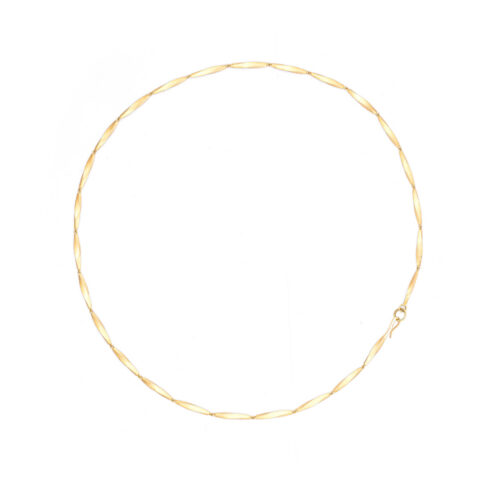 Nöen - Golden Collier i 14k matt gult gull