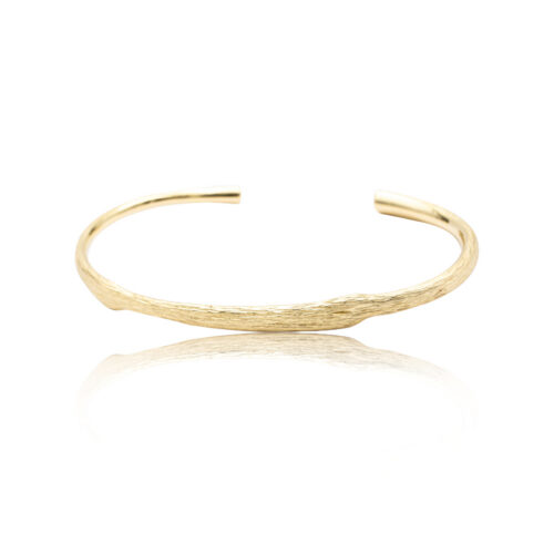 Noën - Forest armring i forgylt sølv