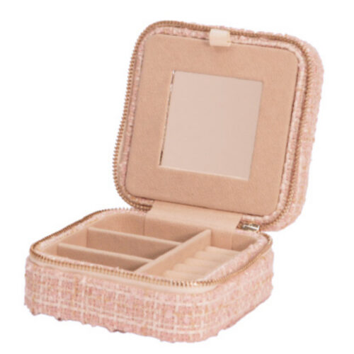 RS Design - Reiseskrin Rosa tweed/beige