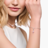 Thomas Sabo - Charm/anheng i sølv med rosa zirkonia, kors - Charmista - Bilde 2