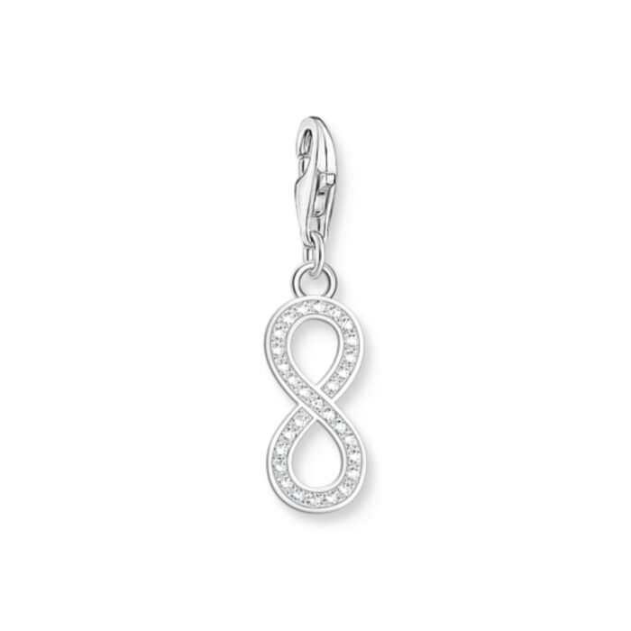 Thomas Sabo - Charm/anheng i sølv med zirkonia, infinity - Symbols