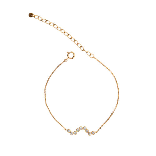 Stine A Jewelry - Midnight Sparkle Bracelet Gold
