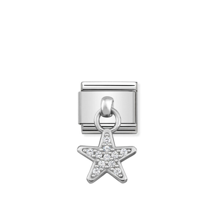 331800 05 01 Nomination - Composable Classic CHARMS stainless steel and 925 sterling silver Star Nomination - Composable Classic CHARMS stainless steel and 925 sterling silver Star