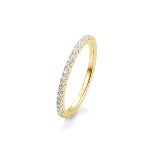Saint Maurice - Eternity Ring I Gult Gull Med Diamanter 0