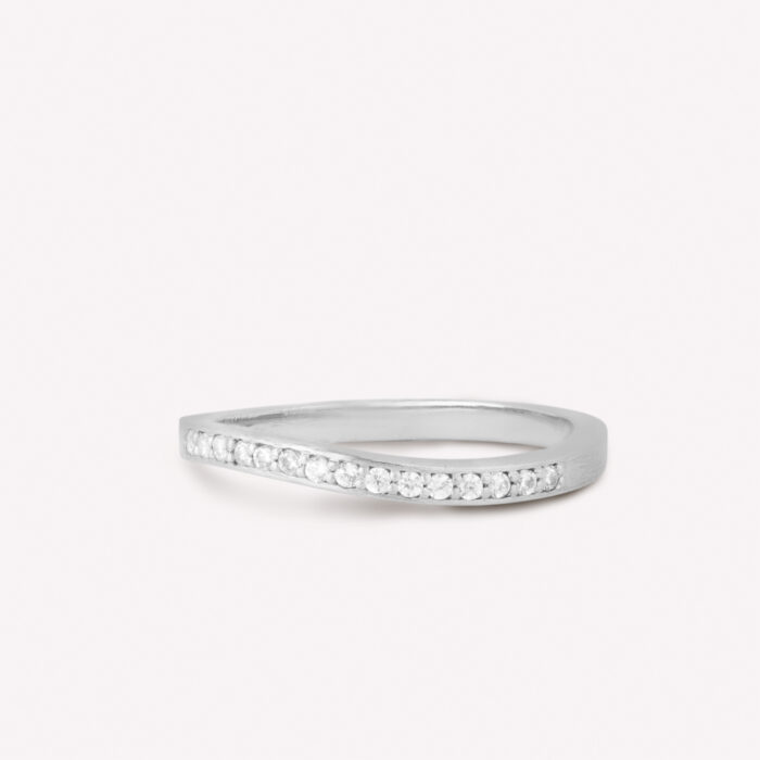 5 4203a R 1 byBiehl - Ocean Flow Band Sparkle ring